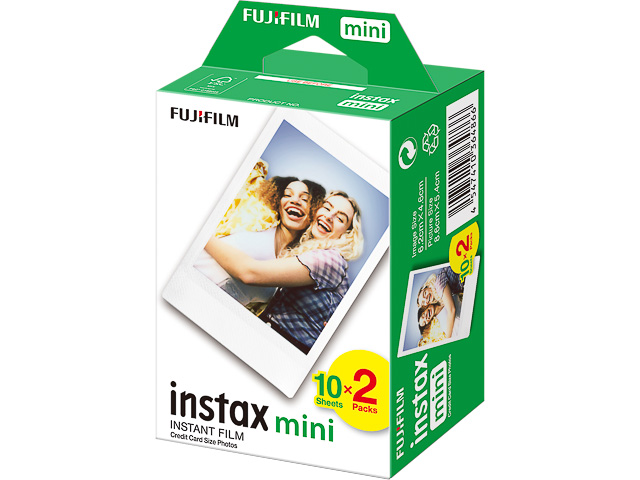 FUJIFILM INSTAX FILM MINI 16567828 Instant Film 2x10Blatt