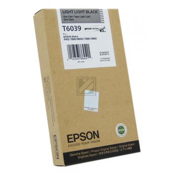 C13T603900 EPSON ST PRO Tinte light light blk HC 220ml