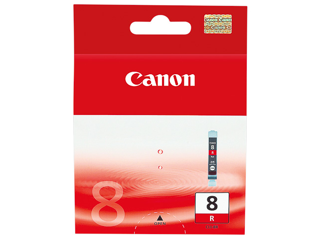 CLI8R CANON PRO9000 TINTE RED 0626B001 Nr.8 13ml 420Seiten