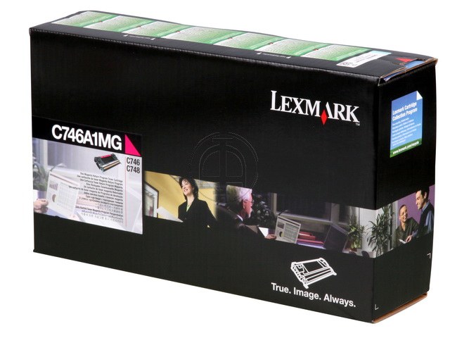 C746A1MG LEXMARK C746 TONER MAGENTA ST 7000Seiten Standard Kapazitaet return