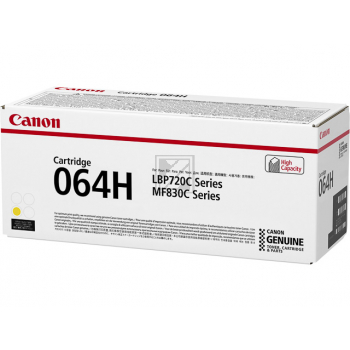 4932C001 CANON 064HY MF Cartridge yellow HC 10.400Seiten