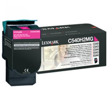 C540H2MG LEXMARK C54x/X54x Toner magenta HC 2000Seiten
