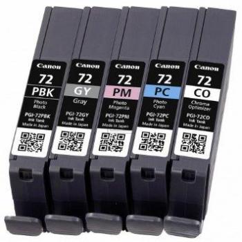 6403B007 CANON PGI72PMP Nr.72 Pixma MP Tinte (5) pbk/gy/pm/pc/co w/o SEC 5x510