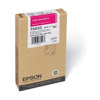 C13T603300 EPSON ST PRO Tinte magenta vivid 220ml