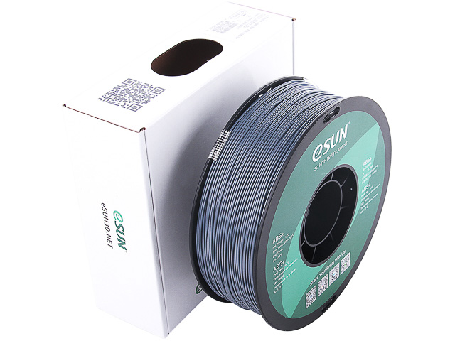 ABS+ 1,75mm GREY 1kg ESUN 3D FILAMENT