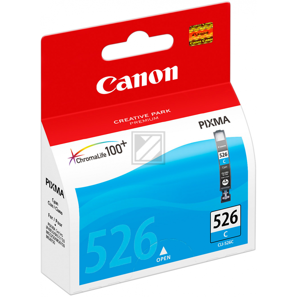 4541B001 CANON CLI526C Nr.526 Pixma Tinte cyan 9ml