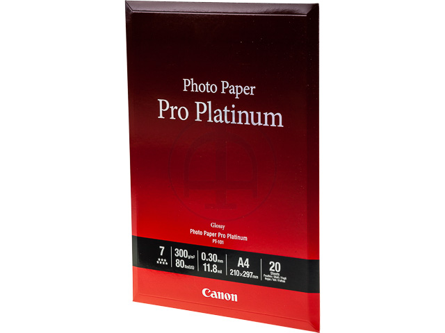 PT101 CANON FOTOPAPIER A4 2768B016 20Blatt 300gr