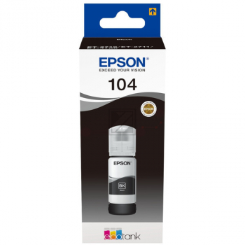 C13T00P140 EPSON ET104 EcoTank Tinte black 4500Seiten 70ml