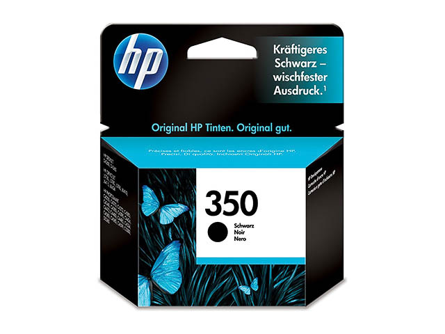 CB335EE#UUS HP OJ5780 TINTE BLACK ST HP350 4,5ml 200Seiten Standard Kap.