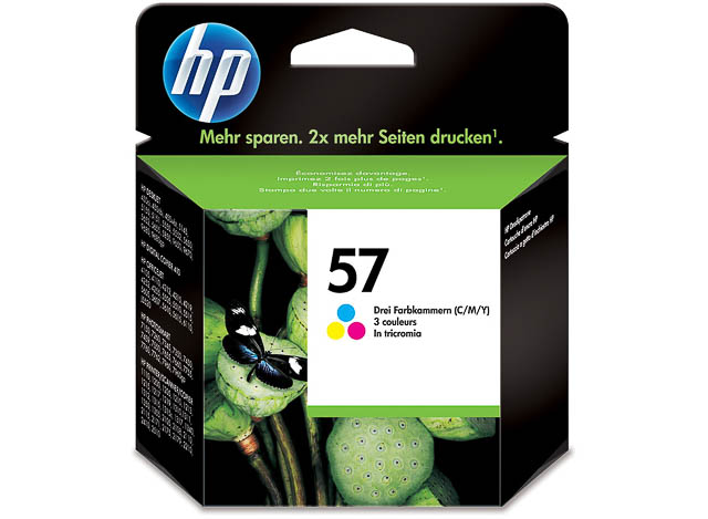 C6657AE#UUS HP DJ5550 DRUCKKOPF COLOR HP57 17ml 500Seiten