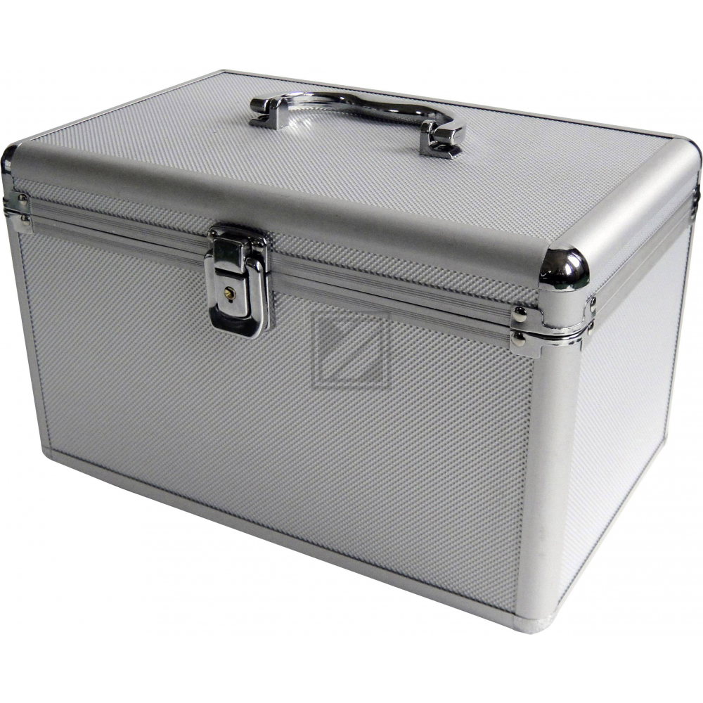 MEDIARANGE ARCHIVIERUNGSKOFFER 200DISK BOX75 silber
