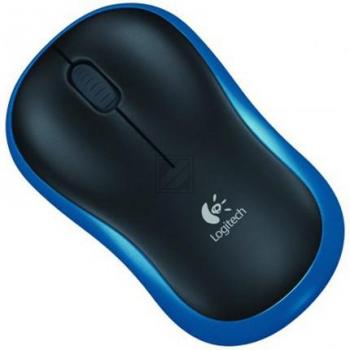 910-002239 LOGITECH M185 Funkmaus 3Tasten 1000dpi blau 2.4GHz