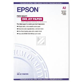 C13S041079 EPSON Fotopapier A2 (420x594mm) 30Blatt weiss 105gr