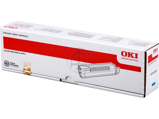 44059107 OKI C800 TONER CYAN 8000Seiten