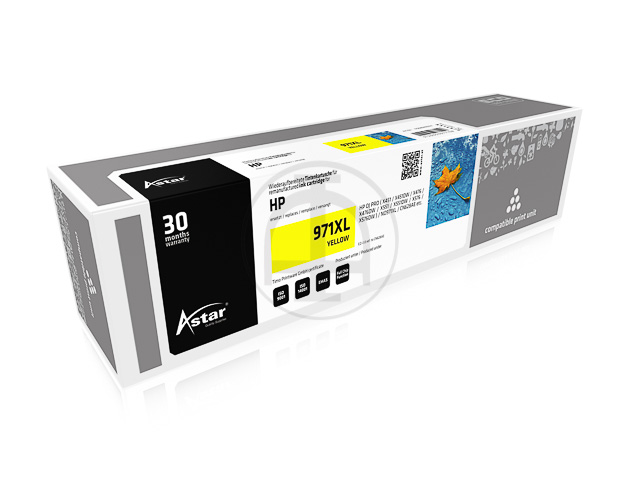 AS15978 ASTAR HP OJPRO451 TINTE YEL CN628AE/971XL 6600Seiten 83ml