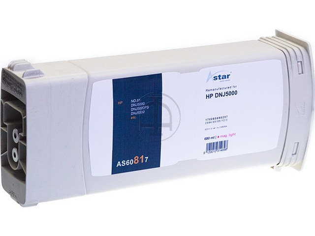 AS60817 ASTAR HP DNJ5000 TINTE PH-M C4935AE/81 680ml
