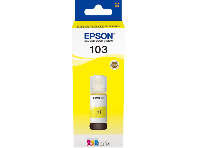 C13T00S44A10 EPSON ET L3510 TINTE YELLOW 65ml 4500Seiten Flasche EcoTank 103