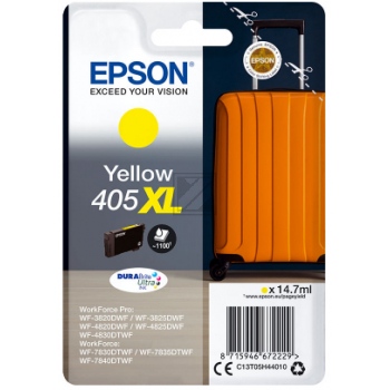 C13T05H44010 EPSON Nr.405XL WF Tinte yellow HC 1100Seiten 14,7ml