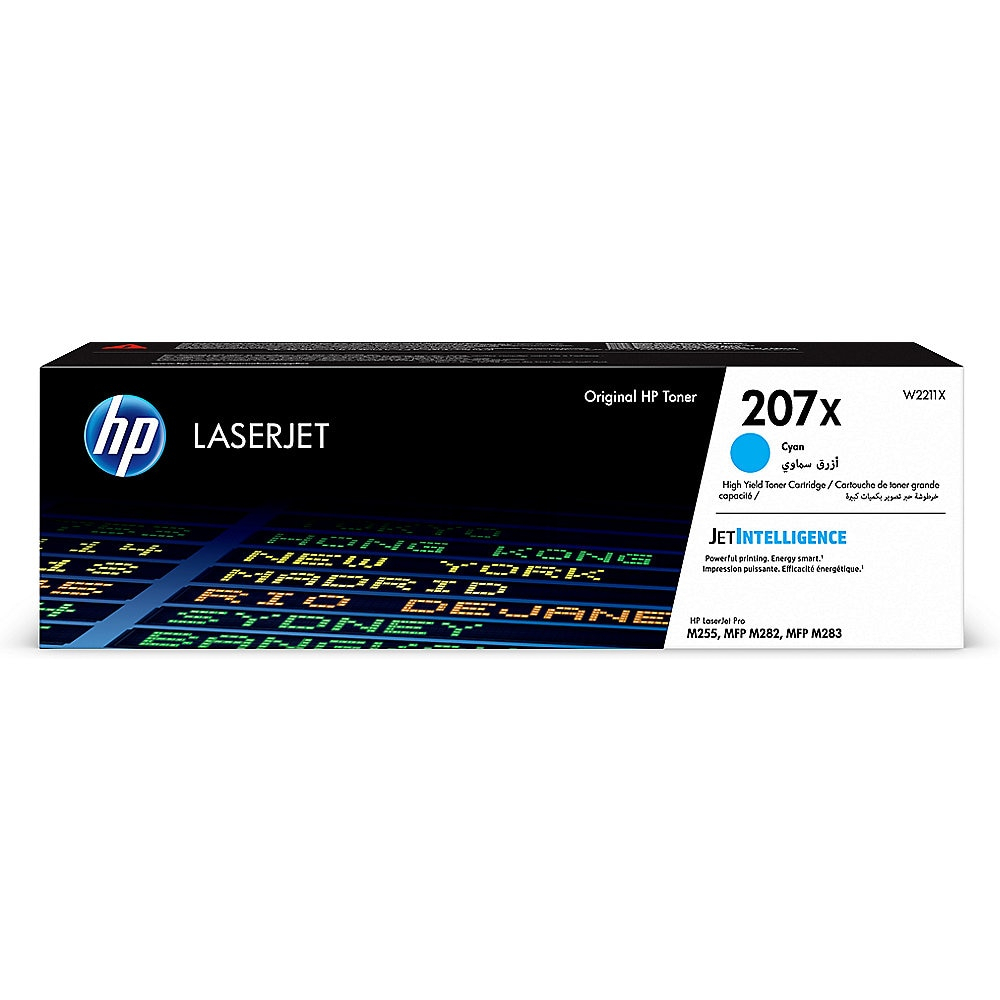 W2211X HP 207X CLJ Toner cyan HC 2450 Seiten