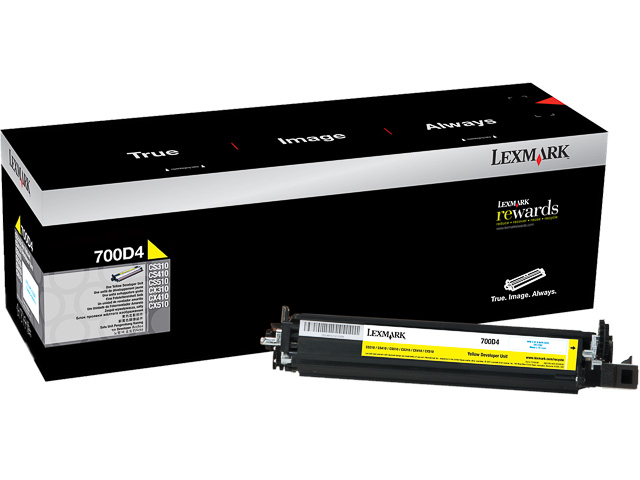 70C0D40 LEXMARK CS310DN ENTWICKLER YEL 700D4 40.000Seiten