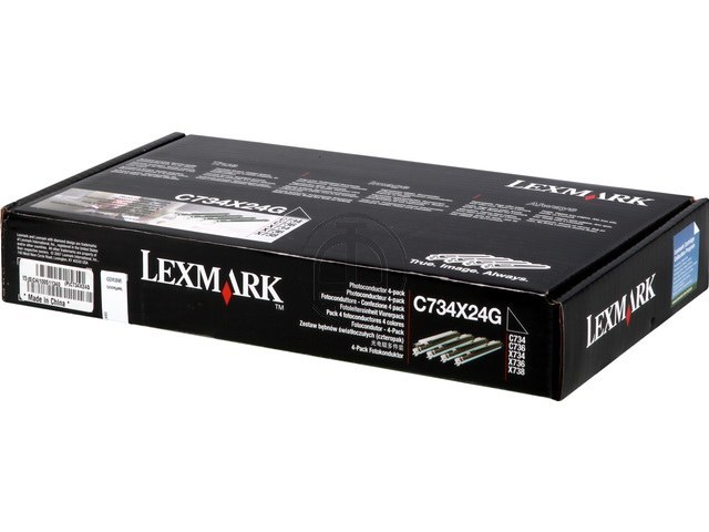 C734X24G LEXMARK C734 OPC (4) CMYK 4x20.000Seiten
