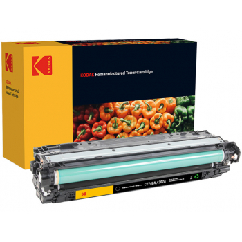 185H074001 KODAK HP CE740A CLJ Toner black rebuilt 7000Seiten