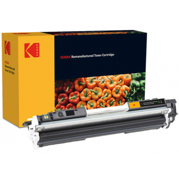 185H031001 KODAK HP CE310A CLJ Toner black rebuilt 1200Seiten