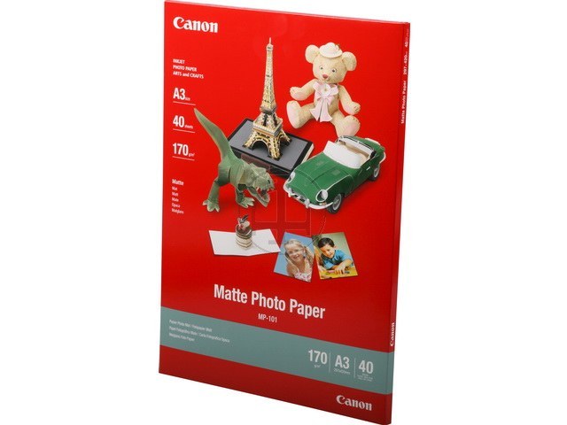 MP101 CANON FOTOPAPIER A3 7981A008 40Blatt 170gr matt