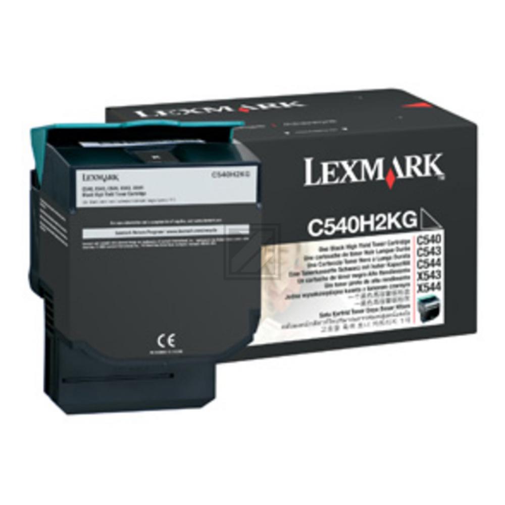 C546U1KG LEXMARK C54x/X54x Cartridge black return 8000Seiten