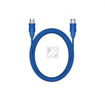 MRCS145 MEDIARANGE Kabel USB 3.0 3m blau AM/AF