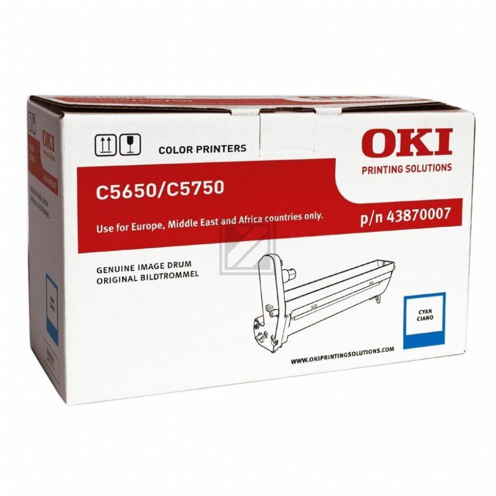 43870007 OKI C5xxx OPC cyan 20.000Seiten
