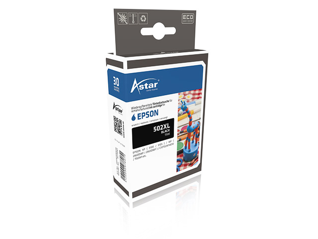 AS70061 ASTAR EPS. XP5100 TINTE BLACK HC T02W1/502XL 9,2ml 550Seiten hohe Kap.