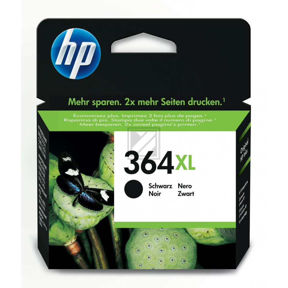 CN684EE#BA1 HP 364XL PSC Tinte black HC 550Seiten 18ml