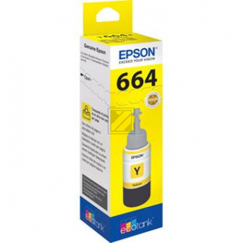 C13T664440 EPSON ET664 EcoTank Tinte yellow 6500Seiten 70ml