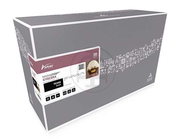 AS11350 ASTAR KYO. FS3920DN TONER BLK TK350 15.000Seiten