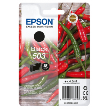 C13T09Q14010 EPSON Nr.503 XP Tinte black ST 210Seiten 4,6ml