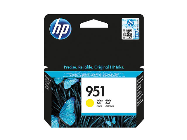 CN052AE HP OJ PRO8100 TINTE YELLOW ST HP951 8ml 700Seiten standard Kapazitaet