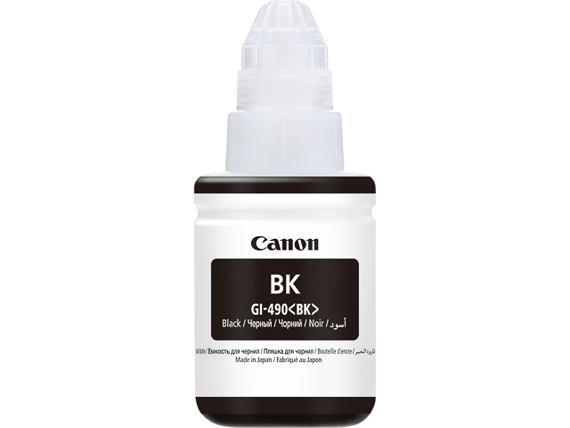 GI490BK CANON PIXMA G1400 TINTE BLACK 0663C001 6000Seiten 135ml