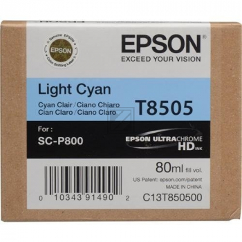 C13T850500 EPSON SC Tinte light cyan 80ml