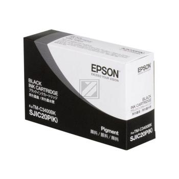 C33S020490 EPSON SJIC20PG TM Tinte black 78,7ml