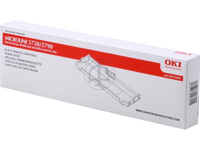 44173405 OKI ML5720 FBK NYLON SCHWARZ 8Mio Zeichen