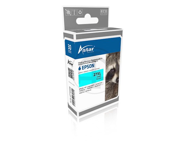 AS15408 ASTAR EPS. WF3620 TINTE CYA T2712/27XL 1100Seiten 10,4ml