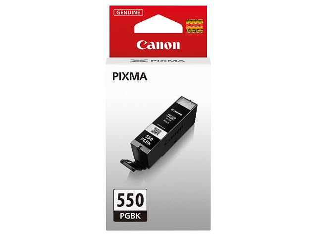 PGI550PGBK CANON IP7250 TINTE BLACK ST 6496B001 Nr.550 15ml Standard Kapazitaet