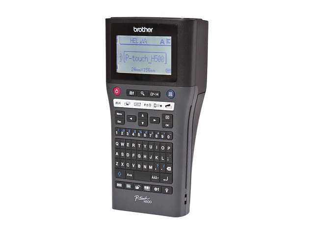 BROTHER PT H500 BESCHRIFTUNGSGERAET PTH500ZG1 3,5-24mm QWERTZ/USB