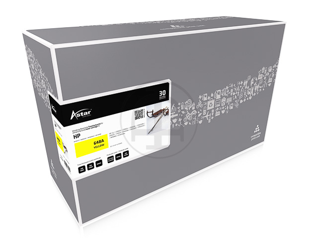 AS13402 ASTAR HP CP4525 TONER YEL CE262A/648A 11.000Seiten