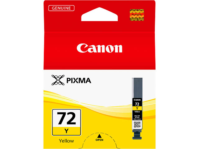 PGI72Y CANON PRO10 TINTE YELLOW 6406B001 Nr.72 14ml 377Fotos