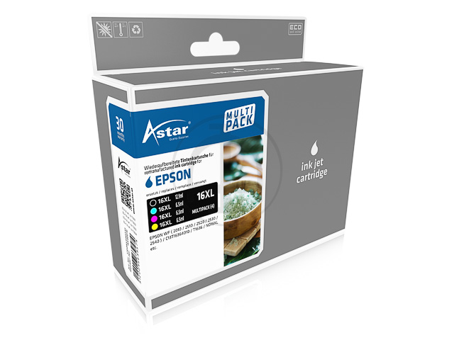 AS46016 ASTAR EPS.WF2010 TINTE (4) CMYK T1636/16XL 1x12,9/3x6,5ml