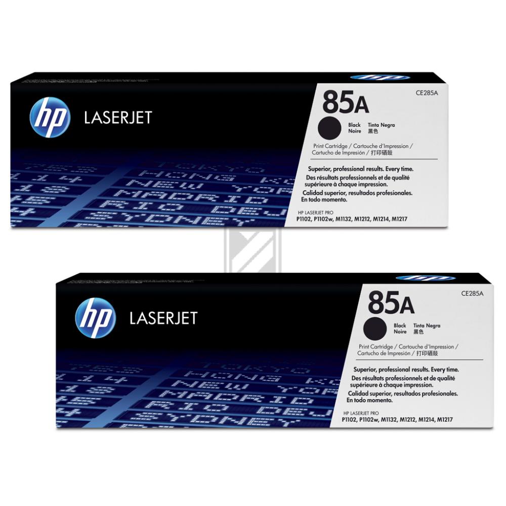 CE285AD HP 85A LJ Cartridge (2) black 2x1600Seiten