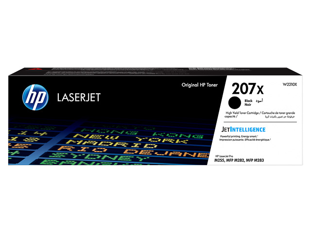 W2210X HP CLJ M255NW TONER BLACK HC HP207X 3150Seiten