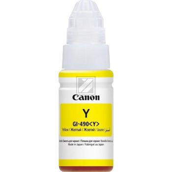 0666C001 CANON GI490Y Pixma Tinte yellow 7000Seiten 70ml
